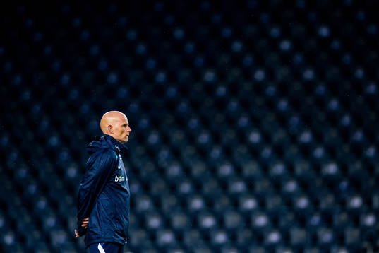Ståle Solbakken, head coach of the Norwegian national