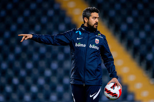 Bernardo Cueva, tactical statistician of the Norwegian