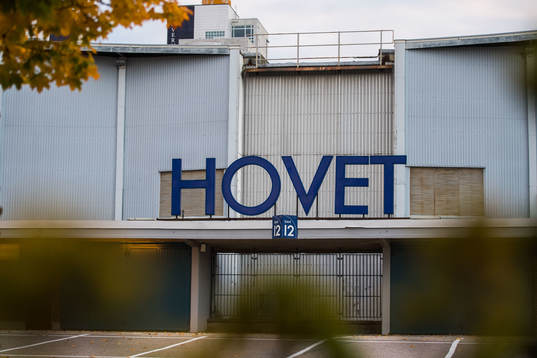 Hovet innan ishockeymatchen i Hockeyallsvenskan mellan AIK