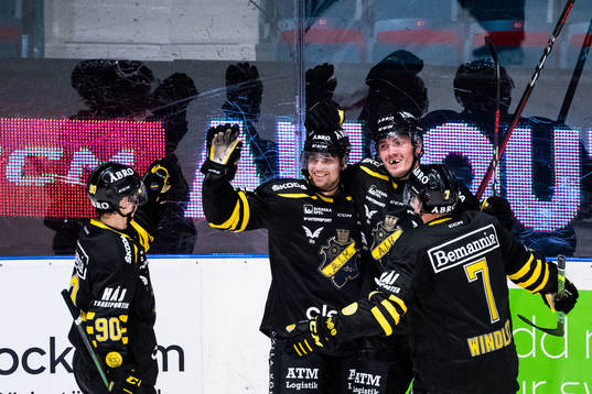 s Sebastian Falk, Eric Norin, Max Lindholm och Filip