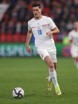 Patrik Schick of Czech Republic is seen