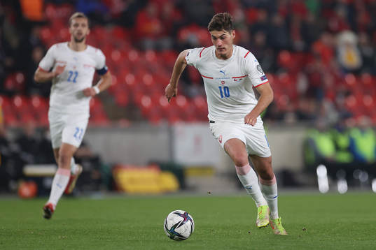 Patrik Schick of Czech Republic is seen