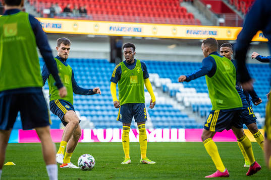 Anthony Elanga of Sweden