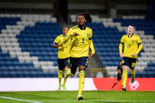 during the UEFA European Under-21 Qualifying football match