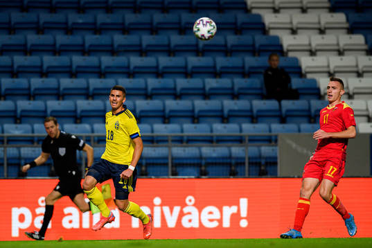 Hussein Ali of Sweden and Ognjen Gasevic of Montenegro