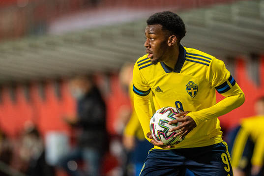 Anthony Elanga of Sweden