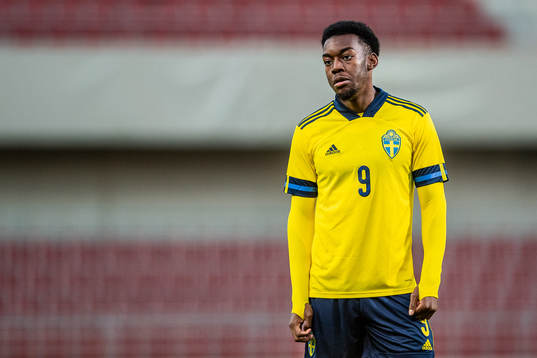 Anthony Elanga of Sweden