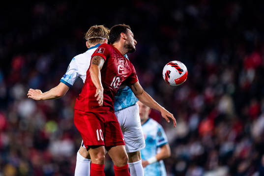Hakan Calhanoglu of Turkey