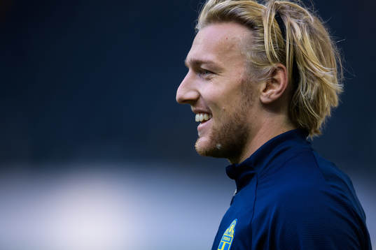 Emil Forsberg of the Swedish national football team