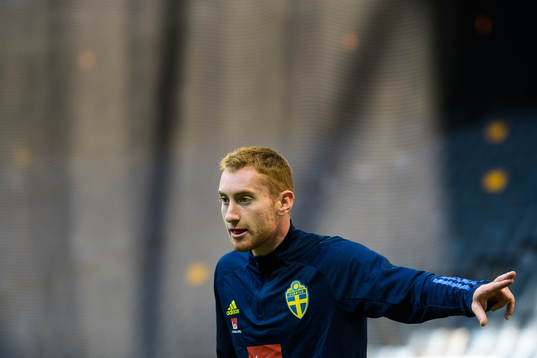 Dejan Kulusevski of the Swedish national football team