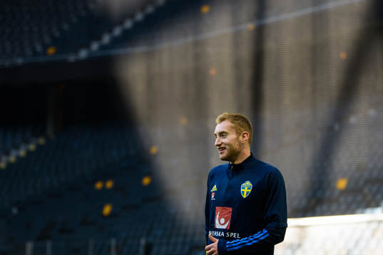 Dejan Kulusevski of the Swedish national football team