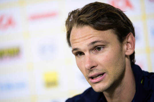 Albin Ekdal of the Swedish national football team