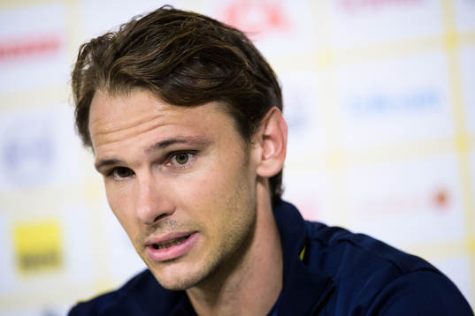 Albin Ekdal of the Swedish national football team