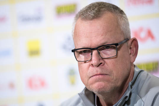 Head coach Janne Andersson of the Swedish national football