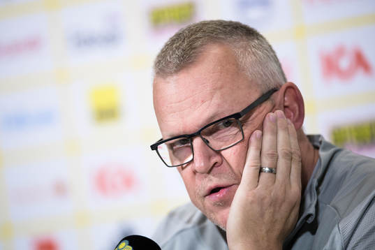 Head coach Janne Andersson of the Swedish national football