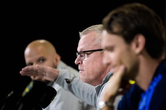 Head coach Janne Andersson of the Swedish national football