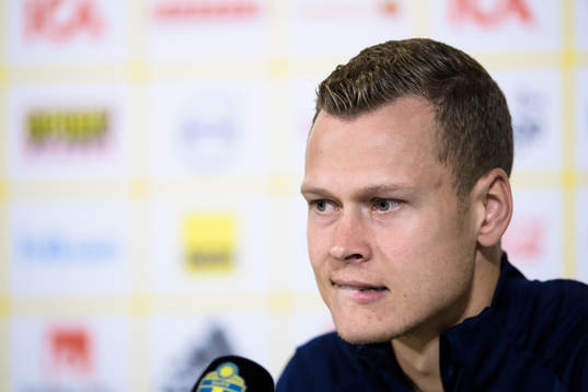 Viktor Claesson of the Swedish national football team