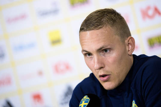 Ludwig Augustinsson of the Swedish national football team