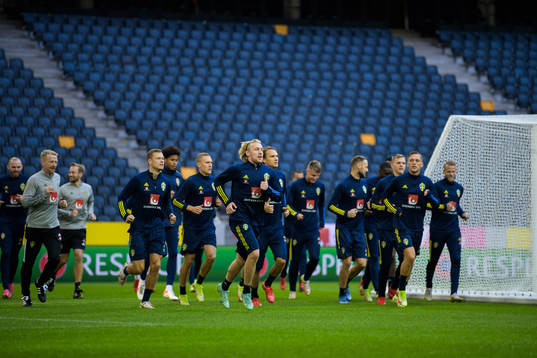 Emil Forsberg of the Swedish national football team