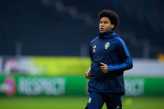 Jens Cajuste of the Swedish national football team