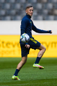 Jesper Karlsson of the Swedish national football team