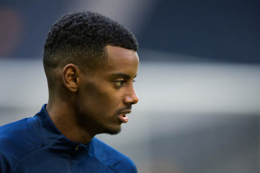 Alexander Isak of the Swedish national football team