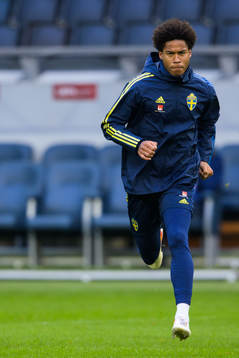 Jens Cajuste of the Swedish national football team