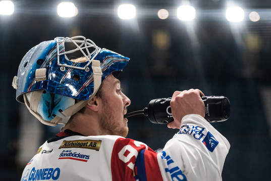 Västerviks målvakt Edvin Olofsson