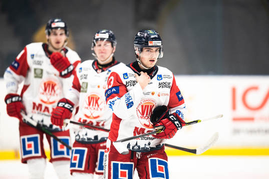 Västerviks Max Krogdahl deppar