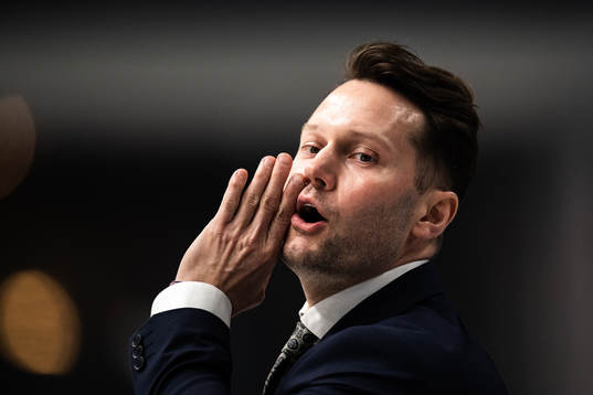 Västerviks tränare Martin Gudmundsson