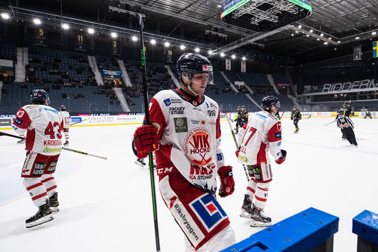 Västerviks Alfred Barklund deppar