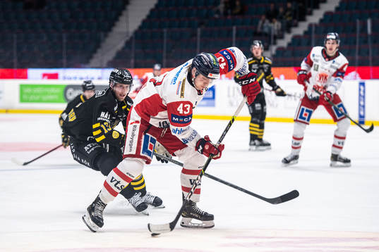 s Axel Wemmenborn och Västerviks Max Krogdahl