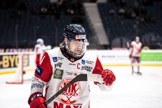 Västerviks Erik Gustafsson deppar