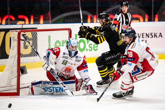 Västerviks målvakt Edvin Olofsson