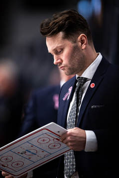 Västerviks tränare Martin Gudmundsson