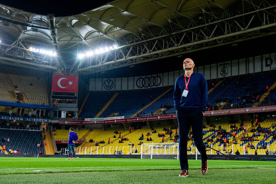 Ståle Solbakken, head coach of Norway