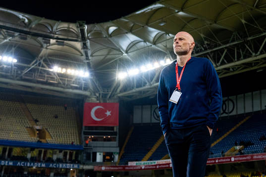 Ståle Solbakken, head coach of Norway