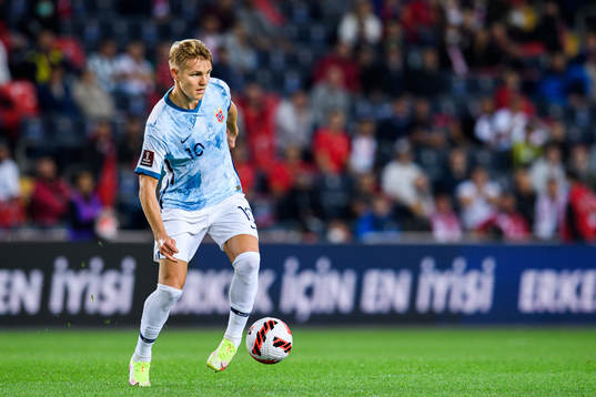 Martin Ødegaard of Norway