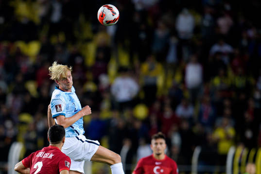 Morten Thorsby of Norway