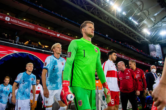 Goalkeeper Ørjan Håskjold Nyland