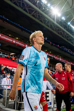 Morten Thorsby of Norway