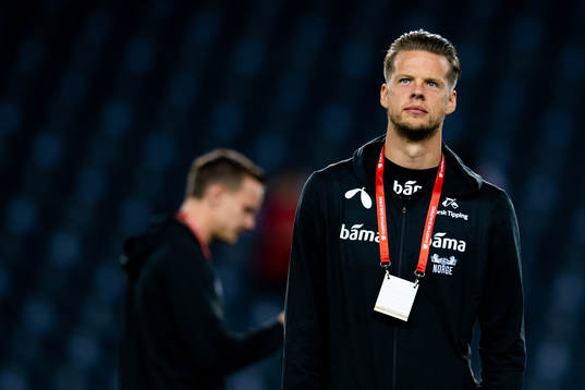 Goalkeeper Ørjan Håskjold Nyland of Norway