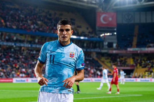 Mohamed Elyounoussi of Norway