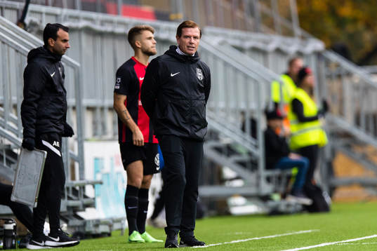 Brommapojkarnas tränare Christer Mattiasson