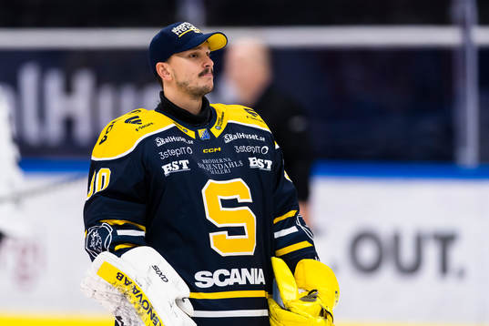 Södertäljes målvakt Fredrik Bergvik