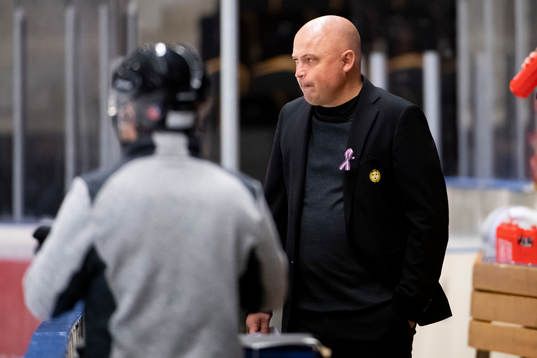 Brynäs tränare Henrik Glaas