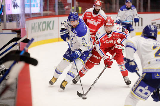 Leksands Mikael Ruohomaa och Timrås Jacob Blomqvist