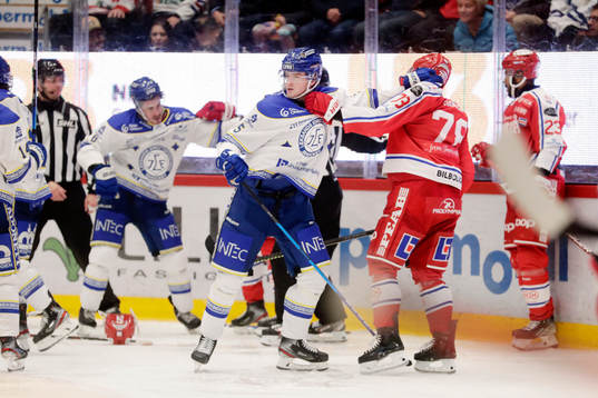 Leksands Calle Själin och Timrås Robin Hanzl