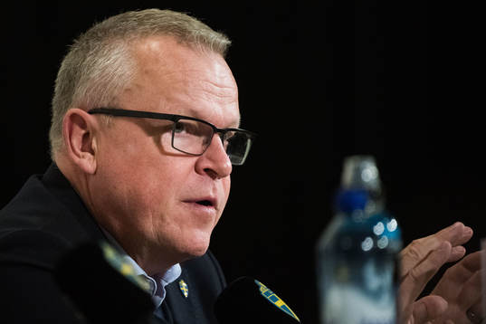 Head coach of Sweden Janne Andersson
