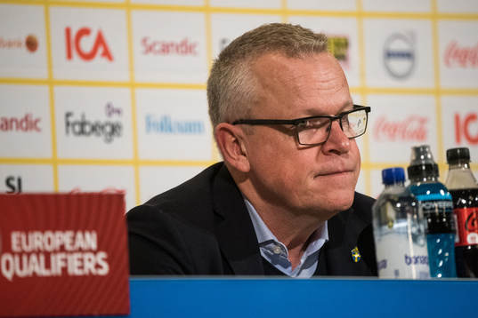 Head coach of Sweden Janne Andersson
